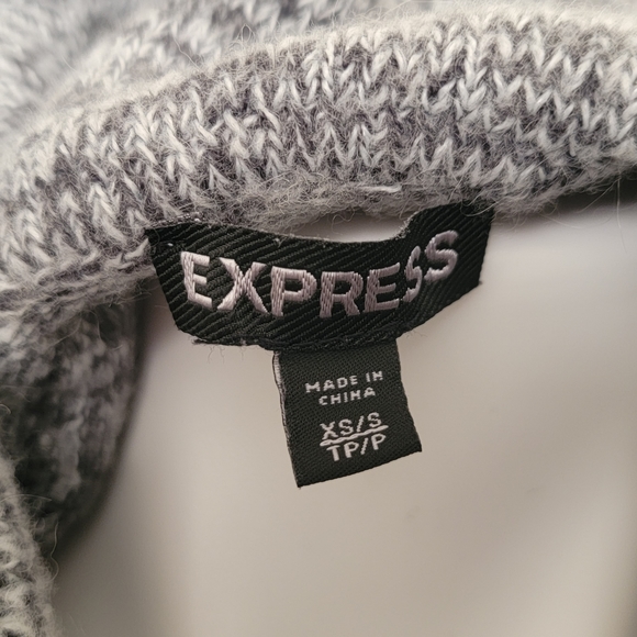 Express Asymmetrical Sweater - Picture 3 of 4
